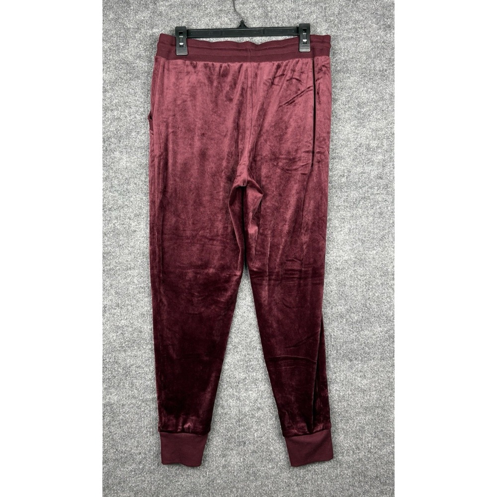 Felina Women's L Velour Hoodie Jogger Set Burgundy New No Tags Tried On - Picture 12 of 13